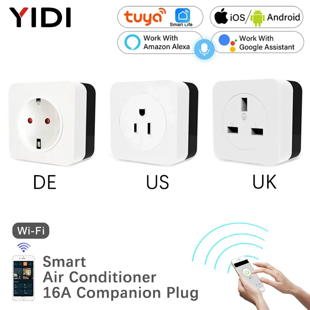 Smart Socket 16A Tuya App - Stopkontak Pintar WiFi Tuya 16A, Kontrol