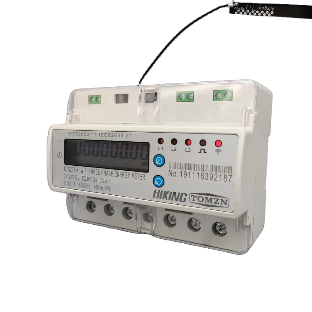 Energy Meter Din Rail Wifi - Meter Energi Listrik 3 Fasa 60A