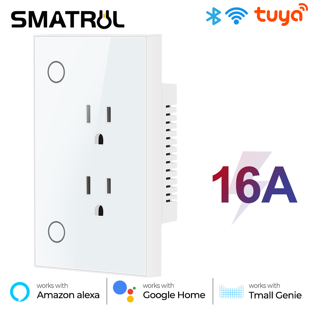 Smart Socket 16A Tuya App - 16A Tuya Soket Wifi Soket Us