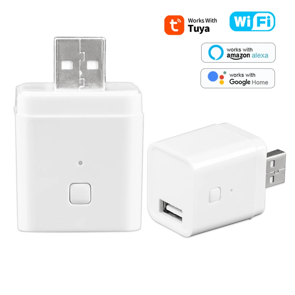 Smart Plug Mini Alexa Google - Adaptor Mini USB WiFi 5V, Adaptor