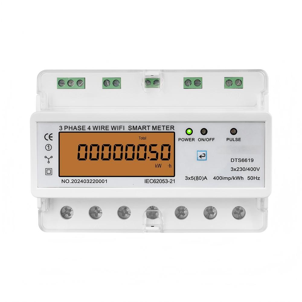 Meteran Energi Cerdas WiFi 3 F - Energy Meter Din Rail Wifi ulasan dan harga