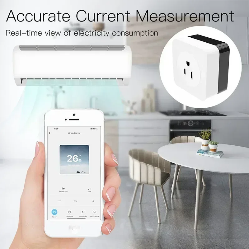 Stopkontak Pintar WiFi Tuya 16 - Smart Socket 16A Tuya App ulasan dan harga