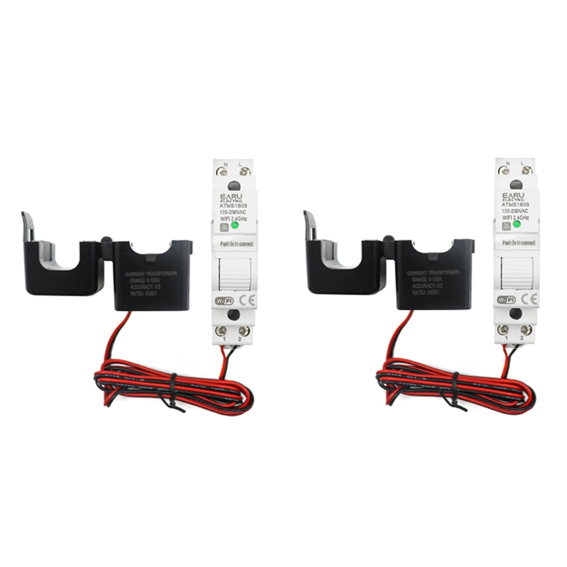 Tuya pengukur KWH listrik Wifi - Energy Meter Din Rail Wifi ulasan dan harga