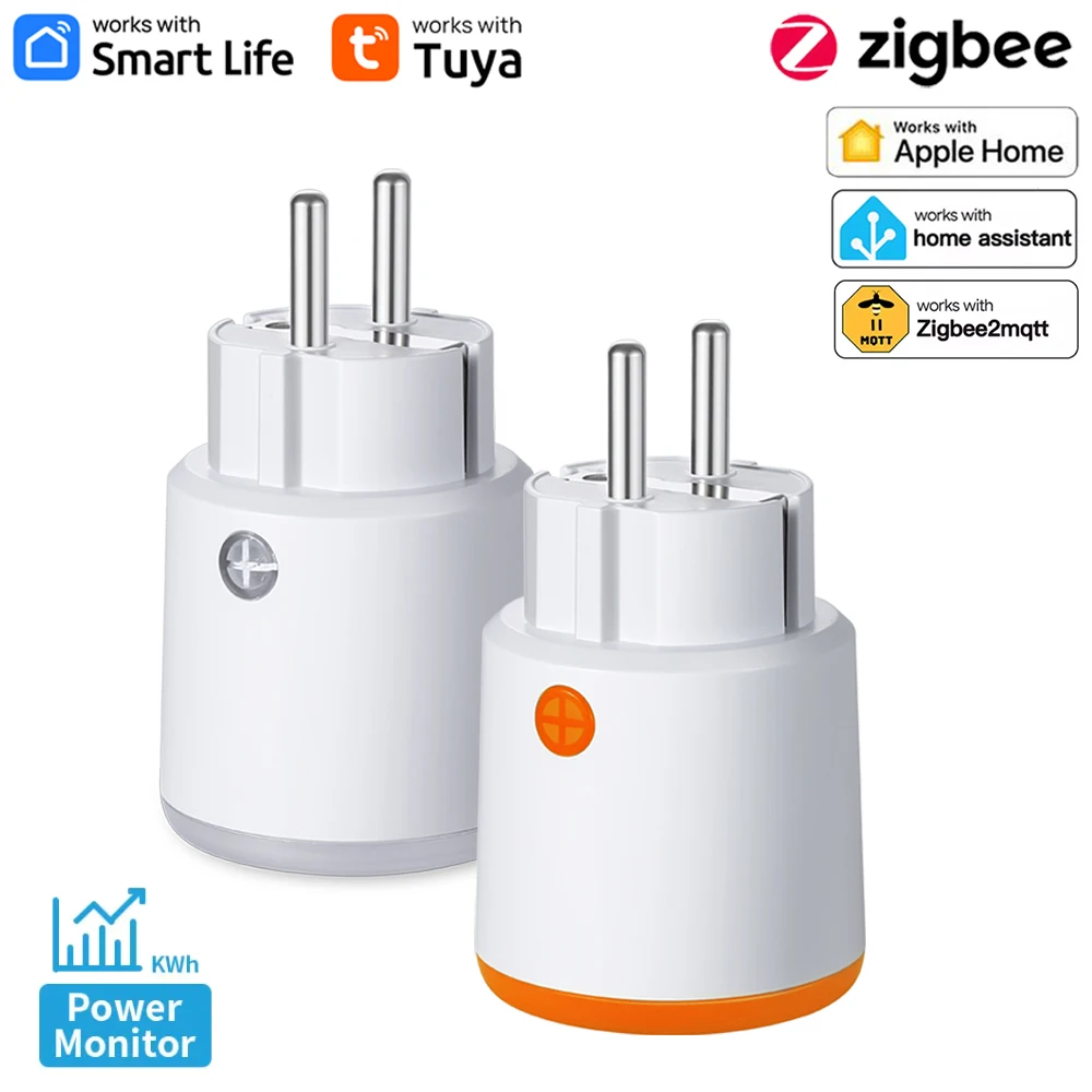 Haozee Tuya Smart Zigbee Plug  - Smart Plug Zigbee 16A ulasan dan harga