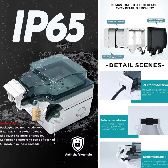 FUNAYA Swiss Tuya Soket Tahan  - Smart Plug Outdoor Waterproof ulasan dan harga
