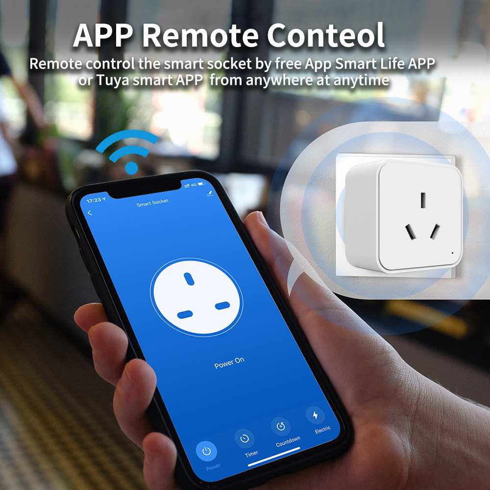Tuya WIFI Smart Socket AU 16A  - Smart Plug Zigbee 16A ulasan dan harga