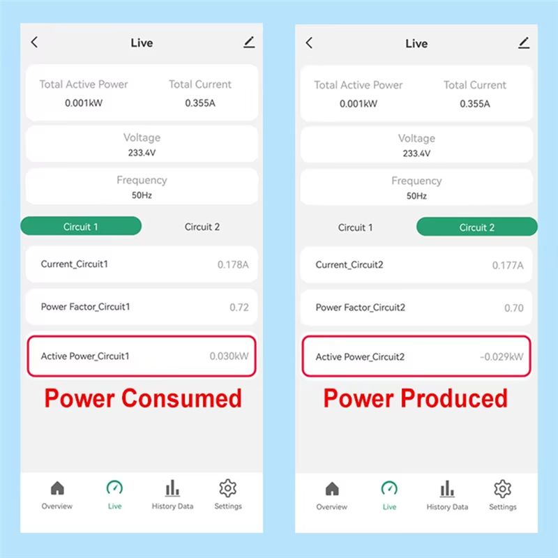 AFOURT-Tuya Meter Energi Wifi  - Energy Meter Din Rail Wifi ulasan dan harga