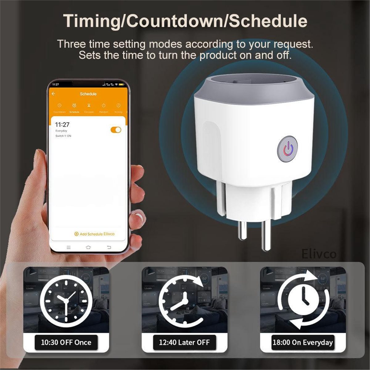 (ABGQ) Tuya Zigbee Smart Socke - Smart Plug Zigbee 16A ulasan dan harga