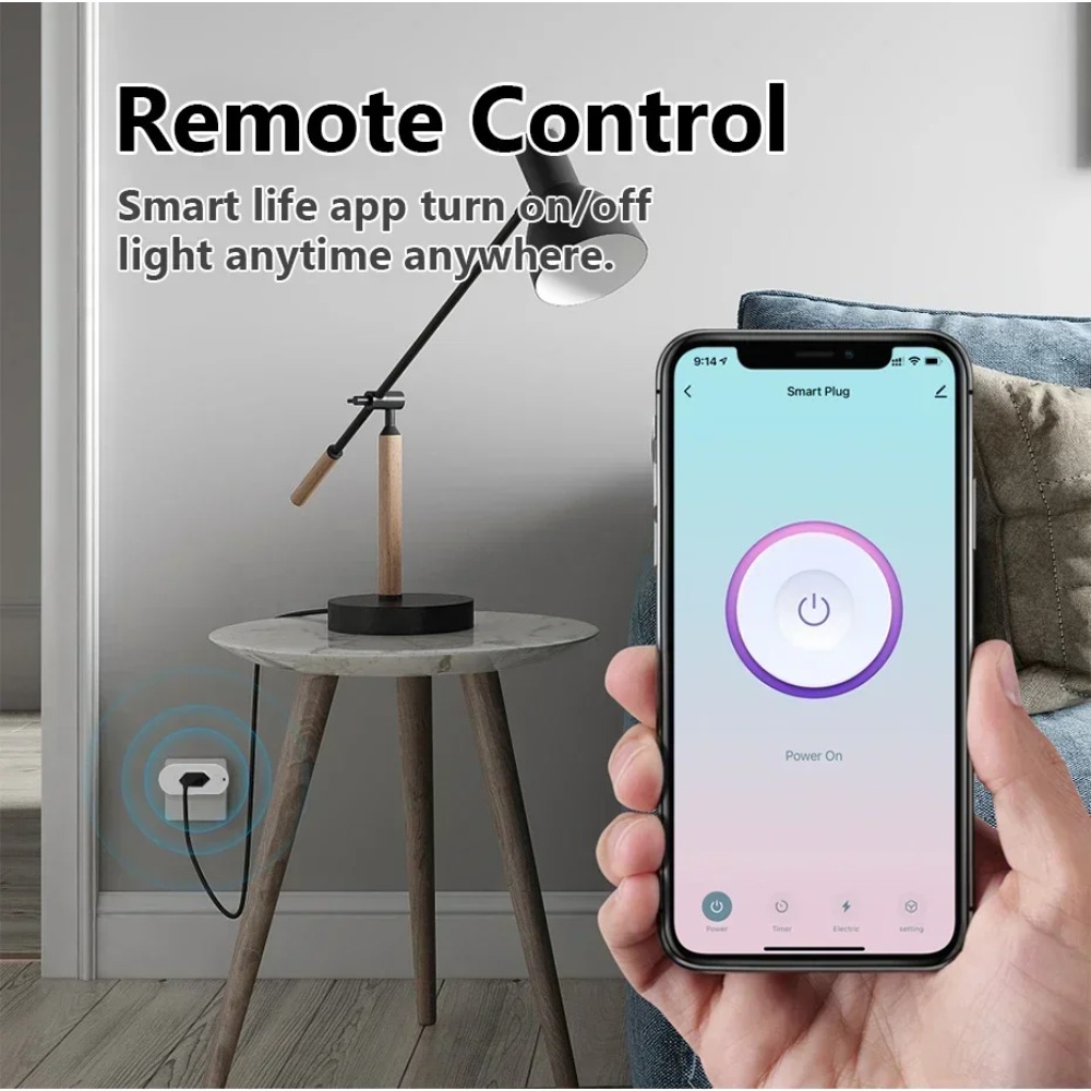 UNKAS Bekerja dengan Tuya Braz - Smart Plug Zigbee 16A ulasan dan harga