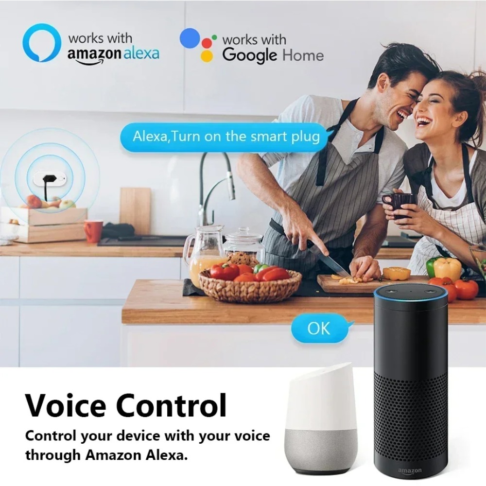 UNKAS Bekerja dengan Tuya Braz - Smart Plug Zigbee 16A ulasan dan harga