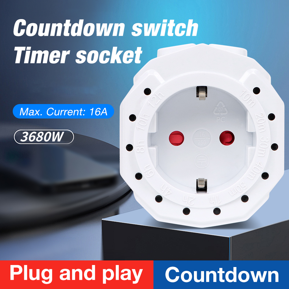 Saklar Timer 24 Jam, Soket Tim - Smart Socket With Timer Countdown ulasan dan harga