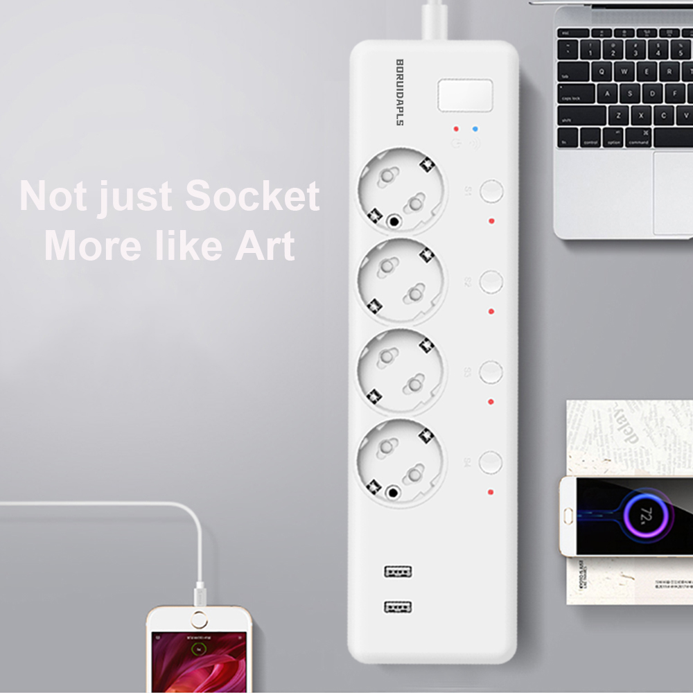 BORUIDAPLS Zigbee Papan Daya M - Smart Plug Zigbee 16A ulasan dan harga