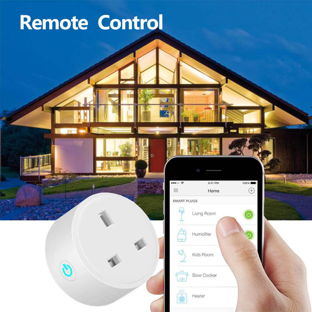 Stopkontak Pintar WiFi 16A UK  - Smart Socket 16A Tuya App ulasan dan harga