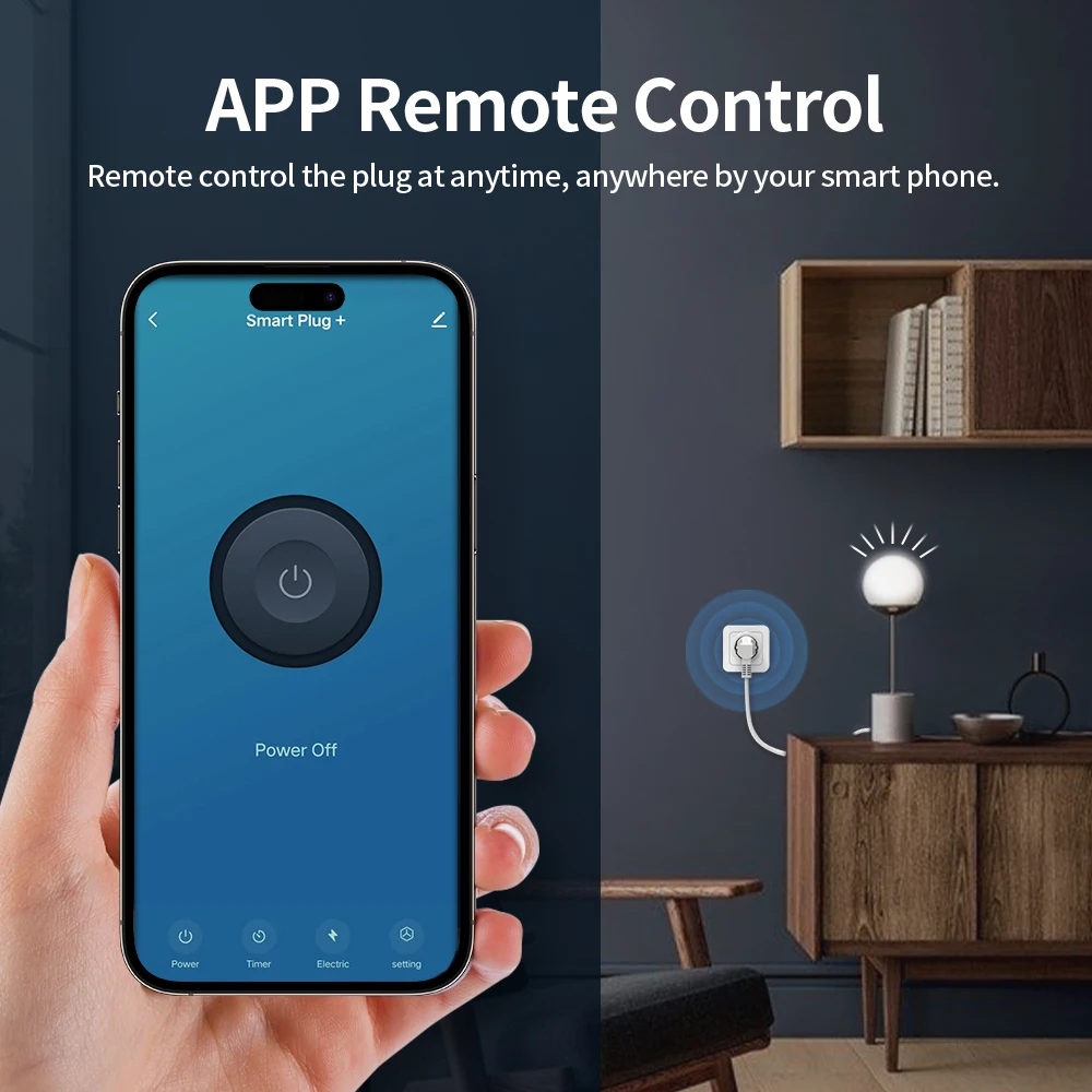 TNCE Tuya WiFi/Zigbee 16A/20A  - Smart Plug Zigbee 16A ulasan dan harga
