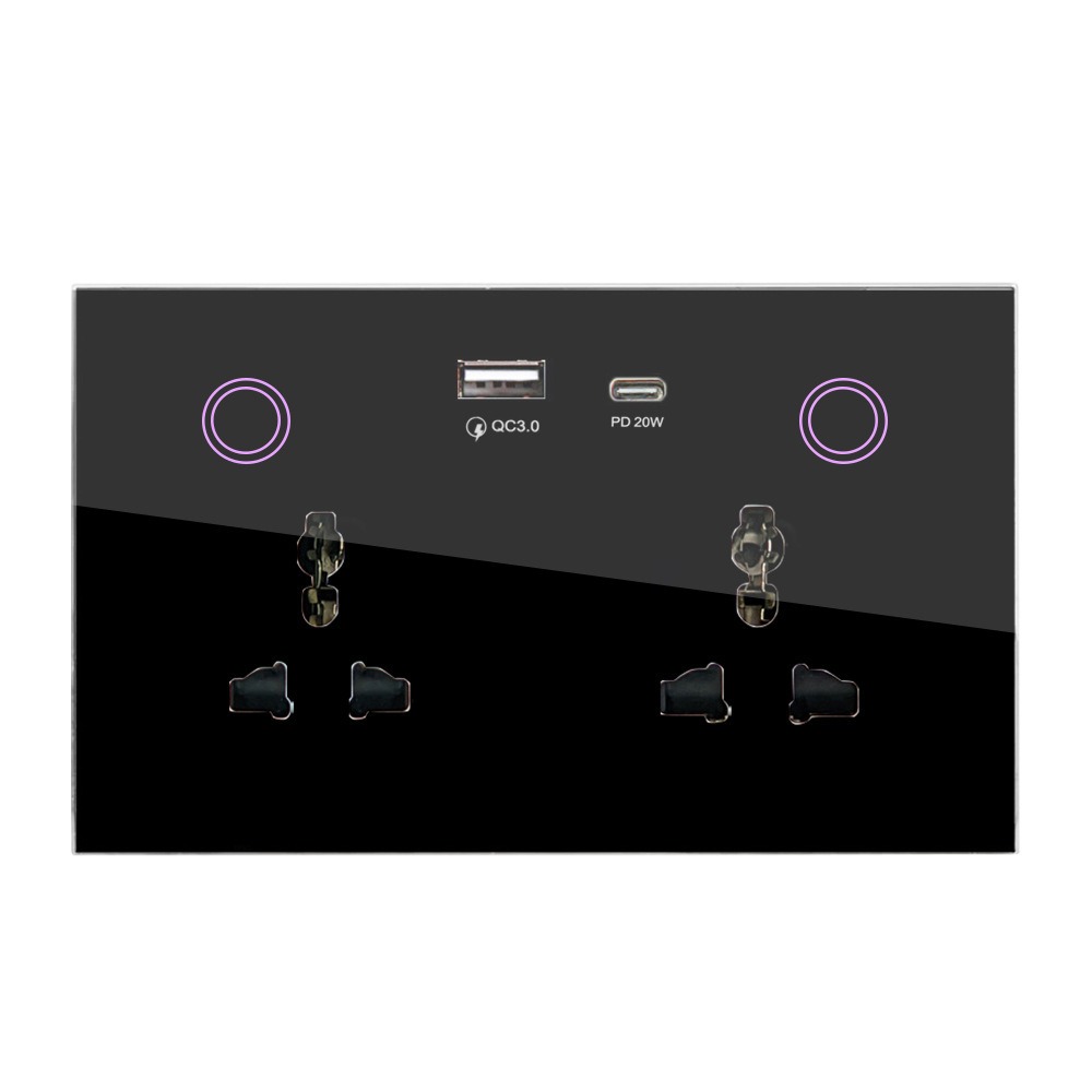 Stop Kontak Pintar WiFi Tuya A - Smart Socket 16A Tuya App ulasan dan harga