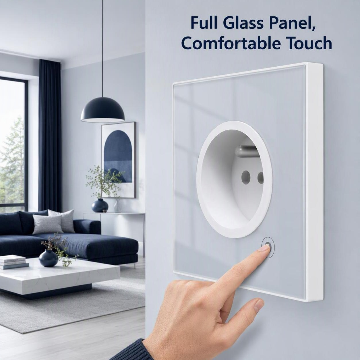 Stop Kontak Dinding Pintar WiF - Smart Socket 16A Tuya App ulasan dan harga