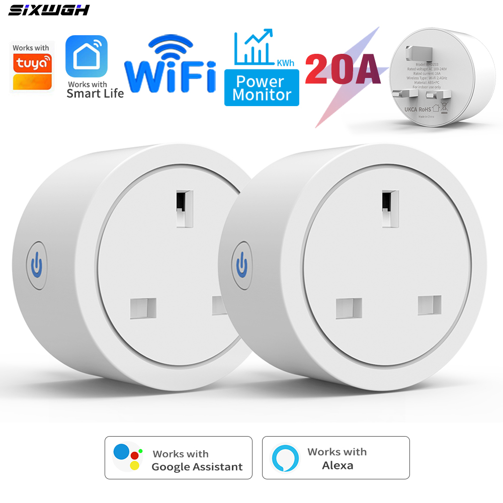 Stop Kontak Pintar WiFi Tuya 2 - Smart Socket With Timer Countdown ulasan dan harga