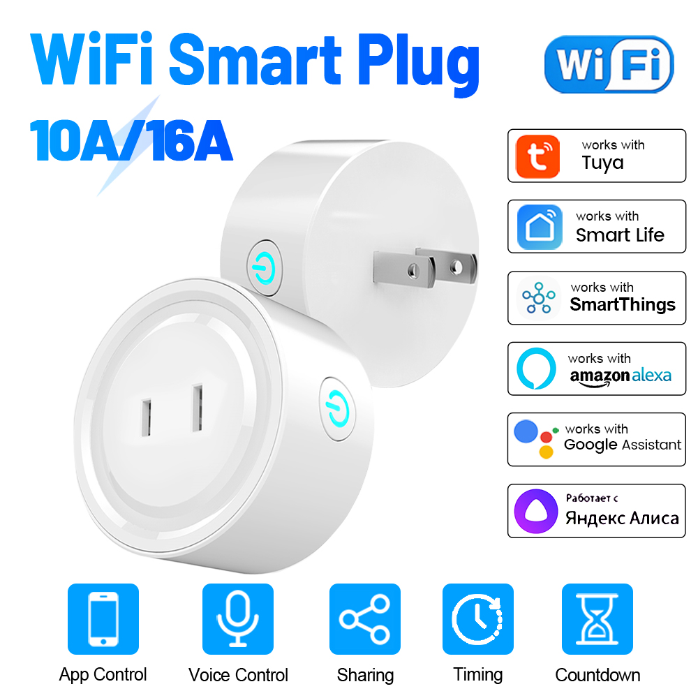 Stop Kontak Pintar Tuya Zigbee - Smart Plug Zigbee 16A ulasan dan harga