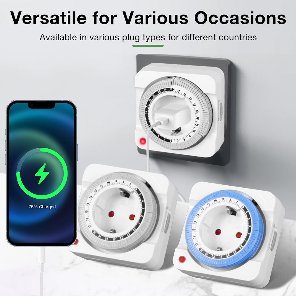 Stop Kontak dengan Pengatur Wa - Smart Socket With Timer Countdown ulasan dan harga