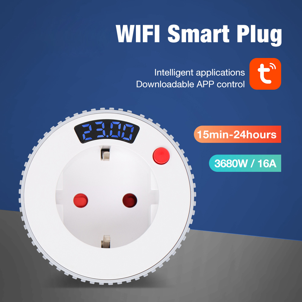 Stop Kontak WiFi Smart Plug de - Smart Socket With Timer Countdown ulasan dan harga