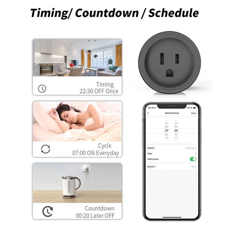 VELIF-TUYA Stop Kontak Pintar  - Smart Plug Energy Monitoring Wifi ulasan dan harga