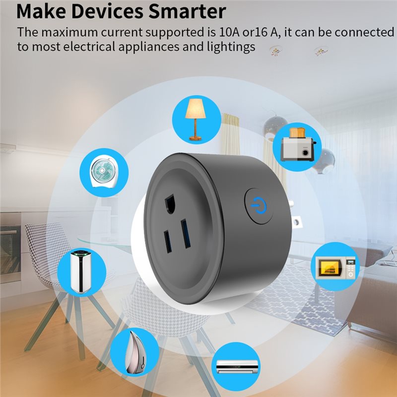 VELIF-TUYA Stop Kontak Pintar  - Smart Plug Energy Monitoring Wifi ulasan dan harga
