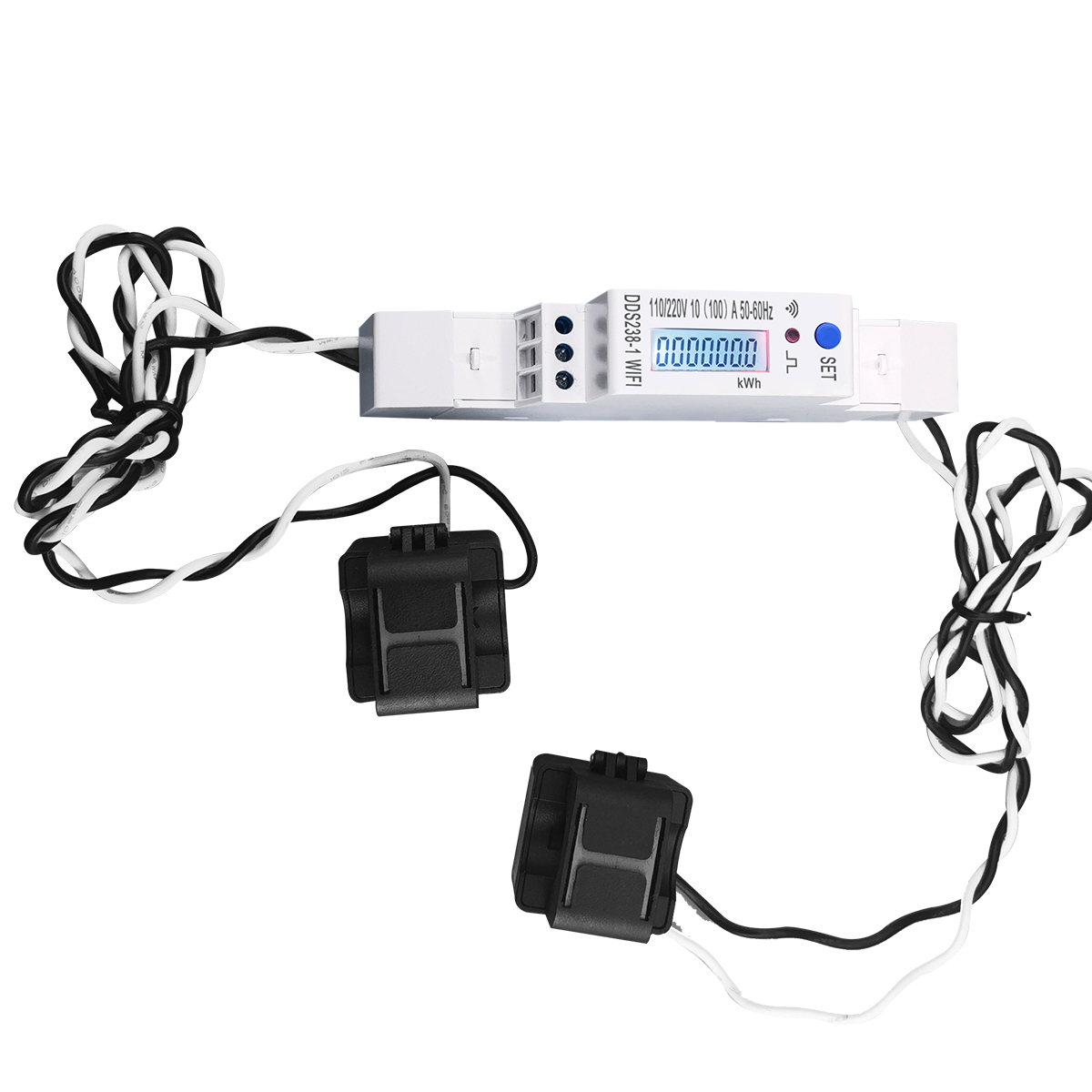 100A Din Rail 18mm 2 Fase 3 Ka - Energy Meter Din Rail Wifi ulasan dan harga