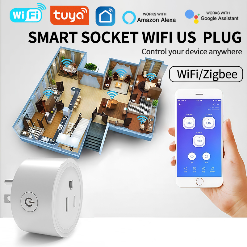 Stop Kontak Pintar WiFi dengan - Smart Plug Energy Monitoring Wifi ulasan dan harga