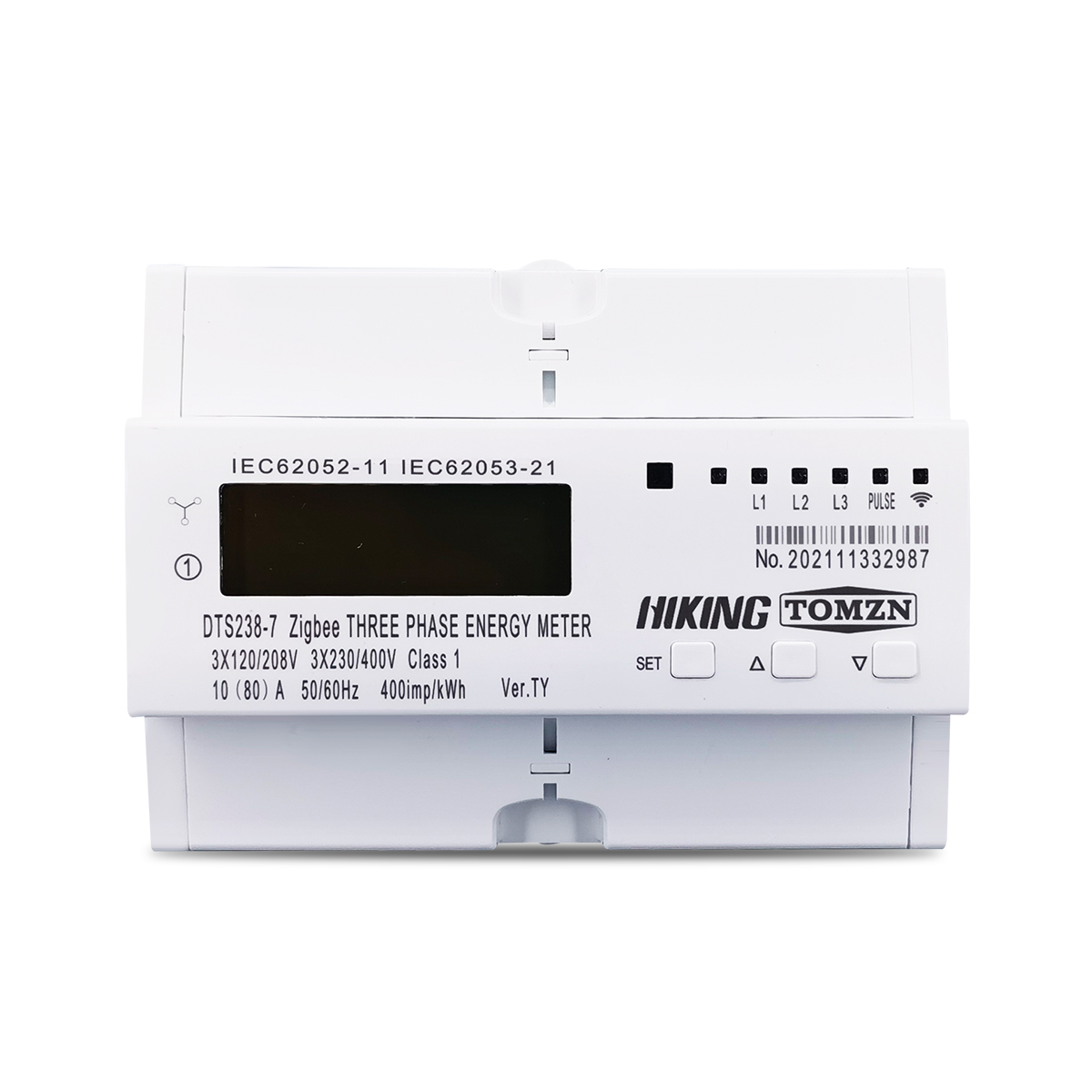 TOMZN 80A 3 Fase Zigbee Gatewa - Energy Meter Din Rail Wifi ulasan dan harga