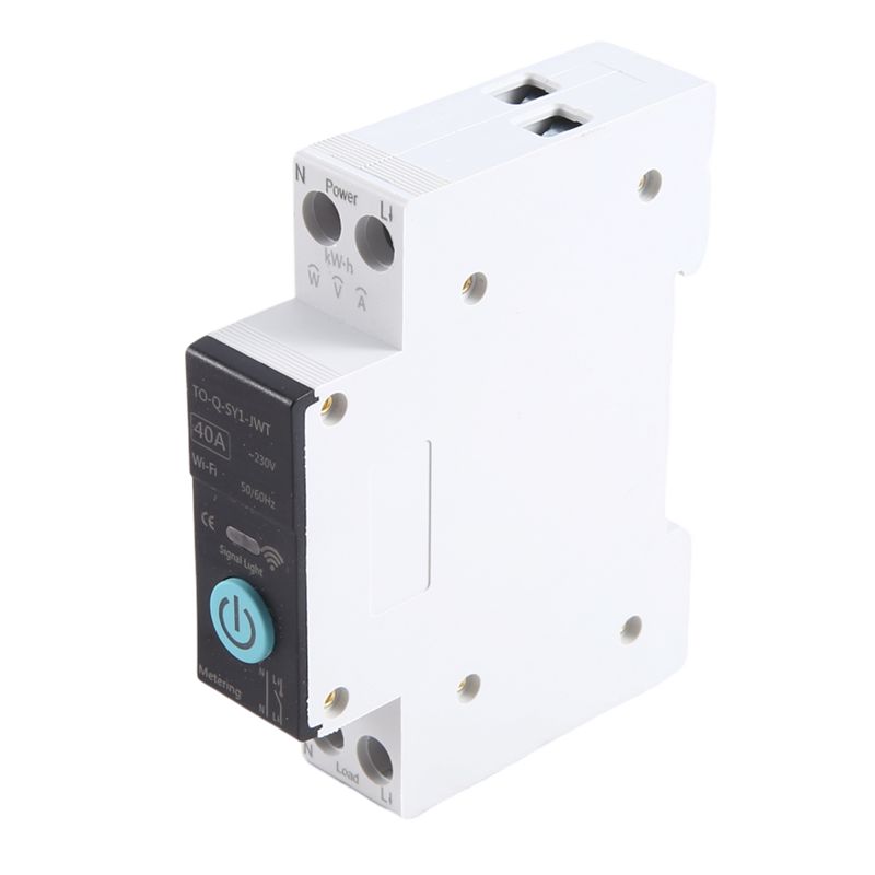 L68A 40A Tuya, Pengukur Energi - Energy Meter Din Rail Wifi ulasan dan harga