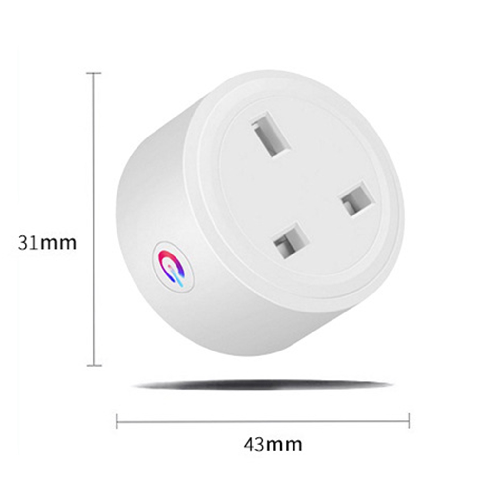 Stop Kontak Pintar SWXF Tuya Z - Smart Plug Zigbee 16A ulasan dan harga